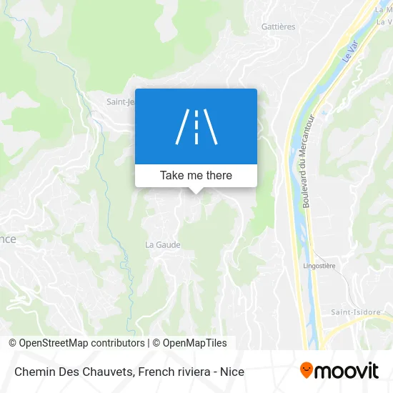 Chemin Des Chauvets map