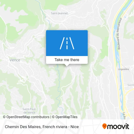 Chemin Des Maires map