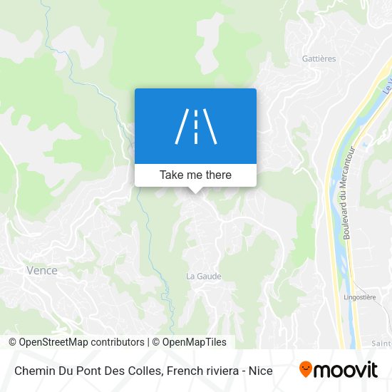 Chemin Du Pont Des Colles map
