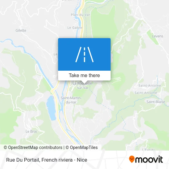 Rue Du Portail map