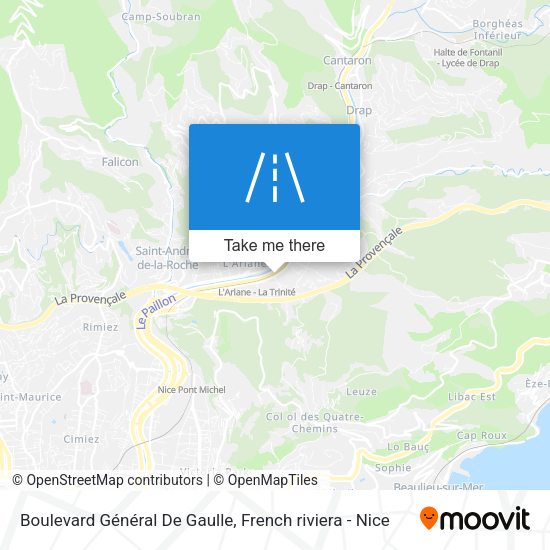 Boulevard Général De Gaulle map