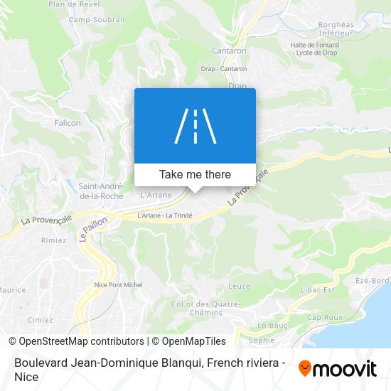 Boulevard Jean-Dominique Blanqui map