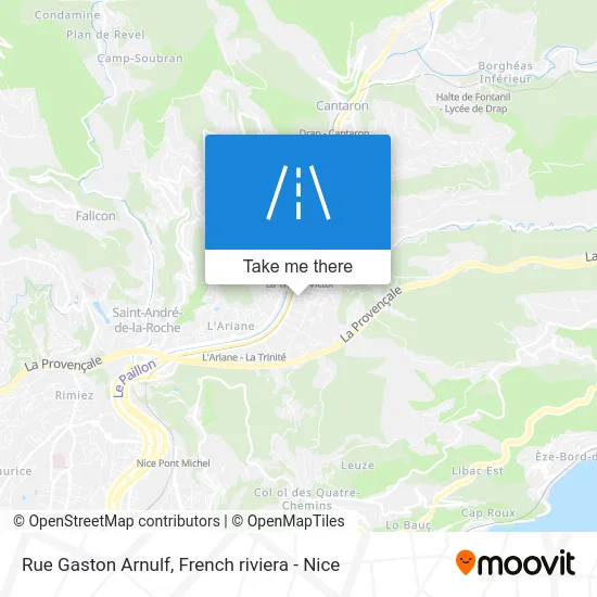 Rue Gaston Arnulf map