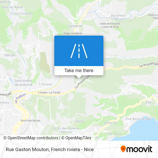 Rue Gaston Mouton map