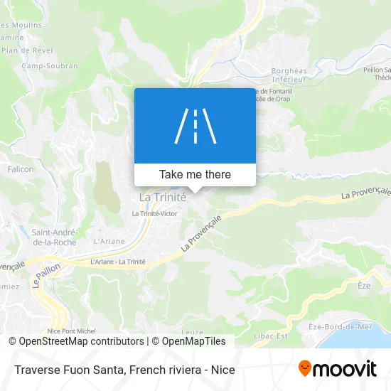 Traverse Fuon Santa map