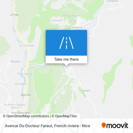 Avenue Du Docteur Faraut map