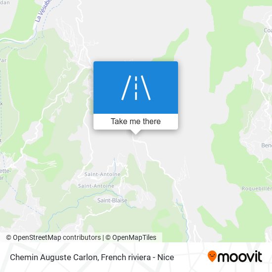 Chemin Auguste Carlon map