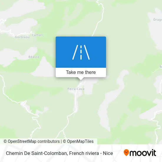 Chemin De Saint-Colomban map
