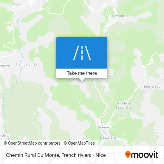 Chemin Rural Du Monte map