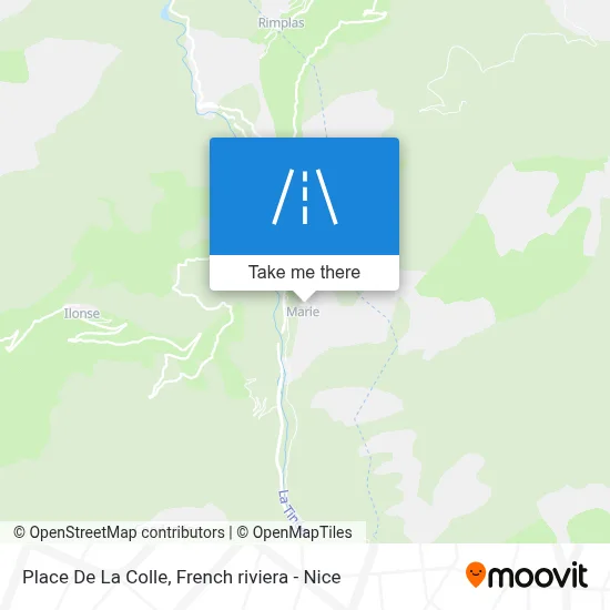 Place De La Colle map