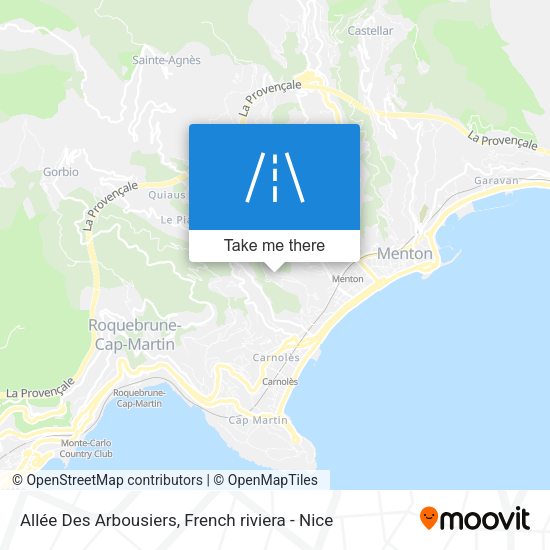Allée Des Arbousiers map