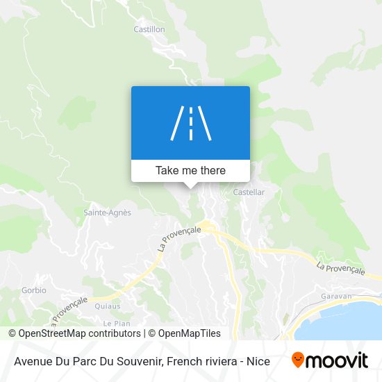 Avenue Du Parc Du Souvenir map