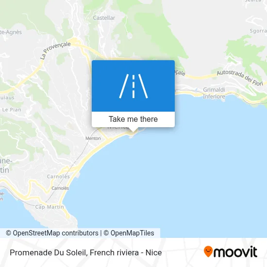 Promenade Du Soleil map