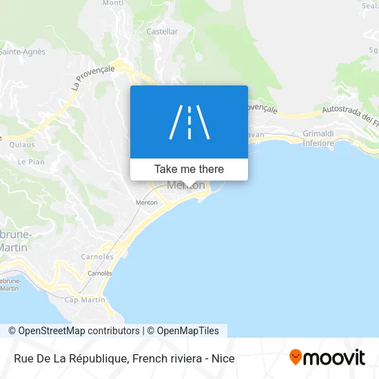 Rue De La République map