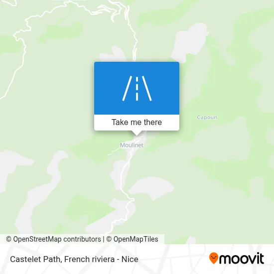 Chemin Du Castelet map