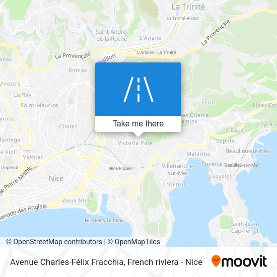 Avenue Charles-Félix Fracchia map