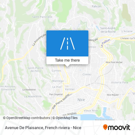 Avenue De Plaisance map