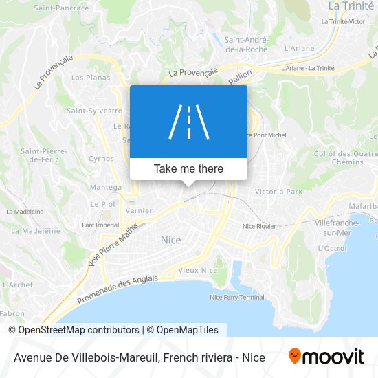 Avenue De Villebois-Mareuil map
