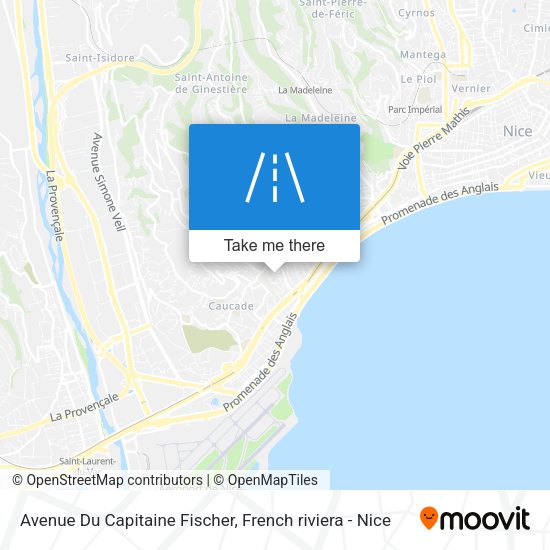 Avenue Du Capitaine Fischer map