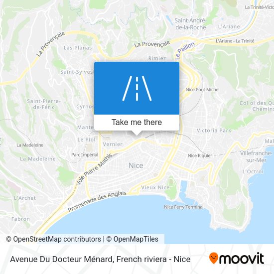 Avenue Du Docteur Ménard map
