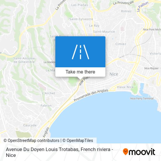 Avenue Du Doyen Louis Trotabas map