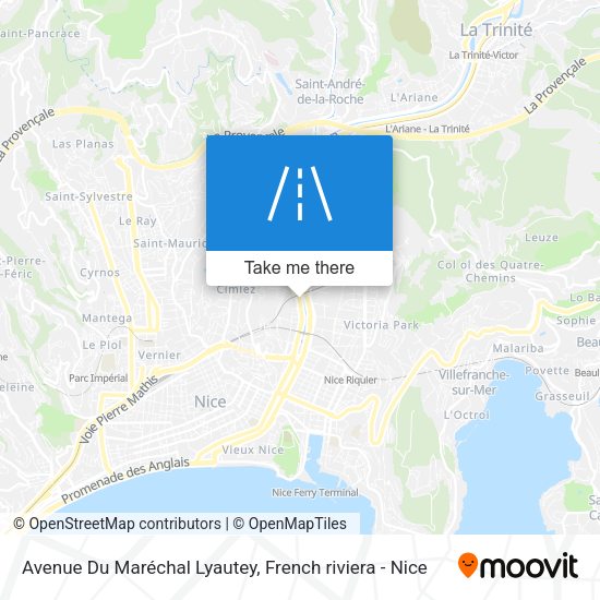 Avenue Du Maréchal Lyautey map