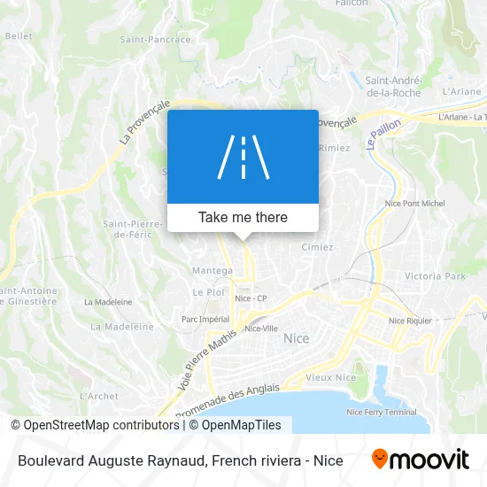 Boulevard Auguste Raynaud map