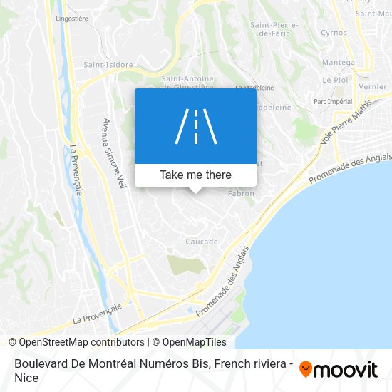 Boulevard De Montréal Numéros Bis map