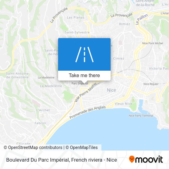 Boulevard Du Parc Impérial map