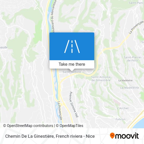 Chemin De La Ginestière map