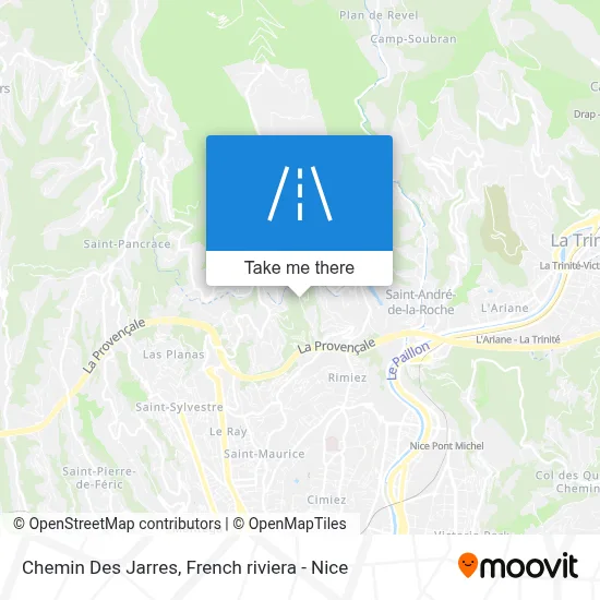 Chemin Des Jarres map