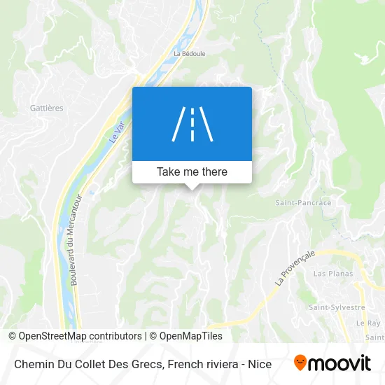 Chemin Du Collet Des Grecs map