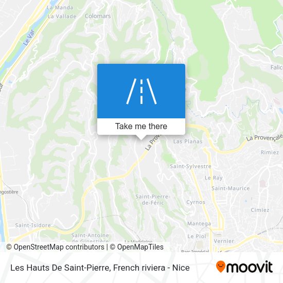 Les Hauts De Saint-Pierre map