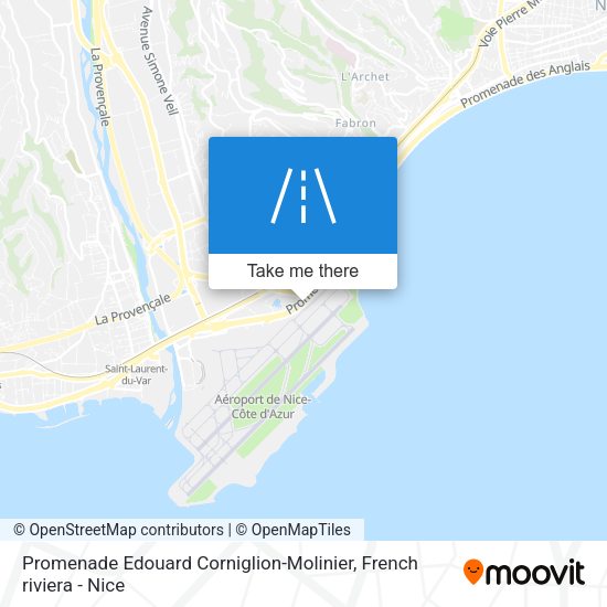 Promenade Edouard Corniglion-Molinier map