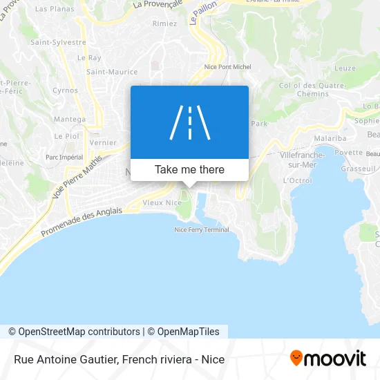 Rue Antoine Gautier map