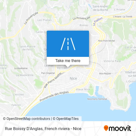 Rue Boissy D'Anglas map