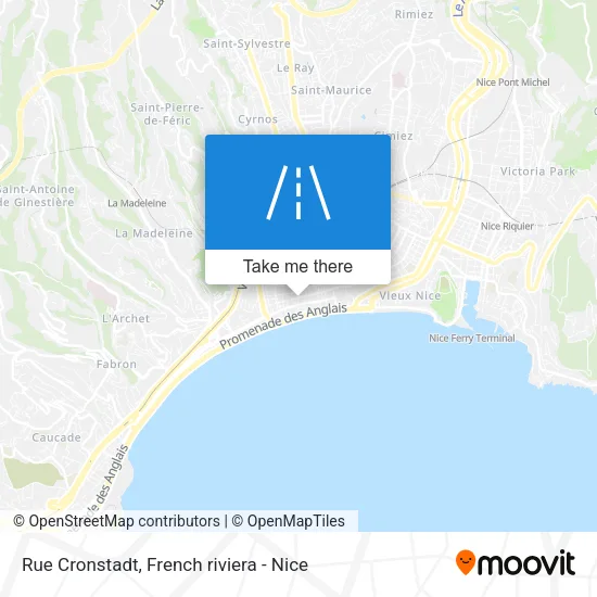 Rue Cronstadt map