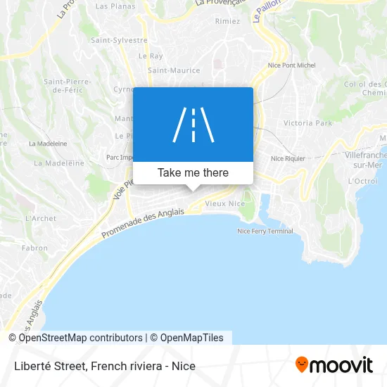 Rue De La Liberté map