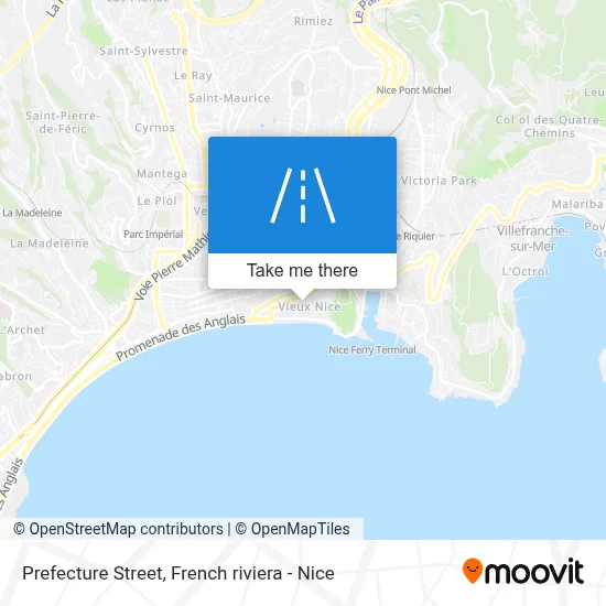 Rue De La Préfecture map