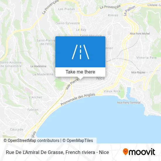 Rue De L'Amiral De Grasse map
