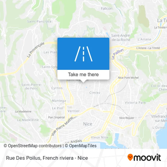 Rue Des Poilus map