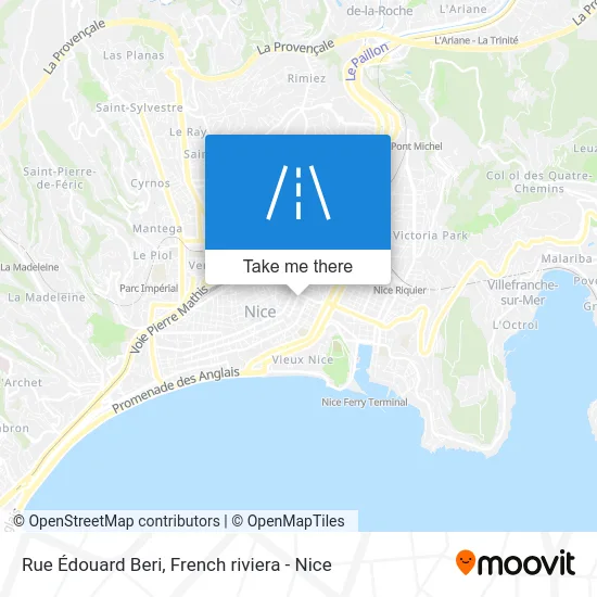 Rue Édouard Beri map