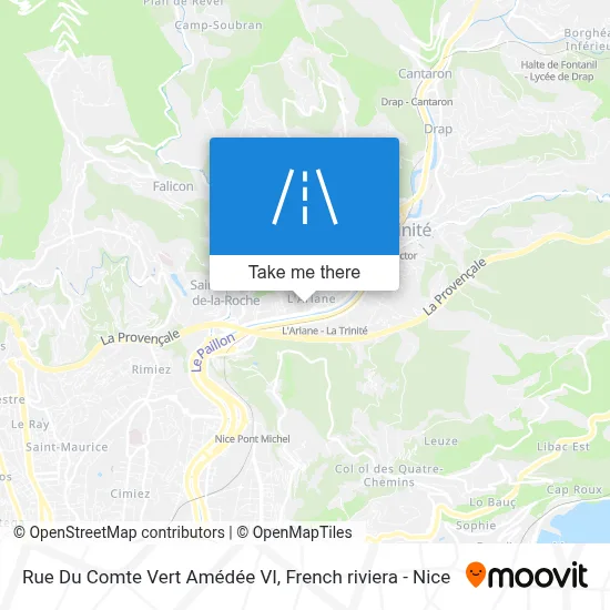 Rue Du Comte Vert Amédée VI map