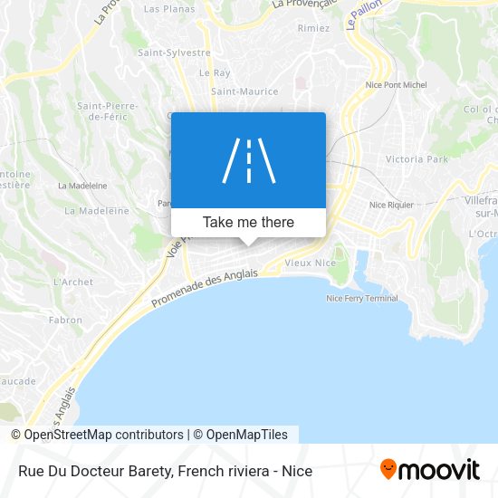 Rue Du Docteur Barety map