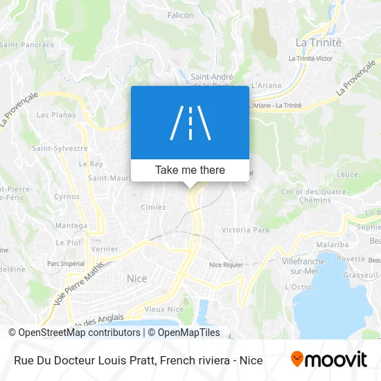 Rue Du Docteur Louis Pratt map