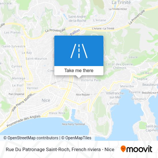 Rue Du Patronage Saint-Roch map