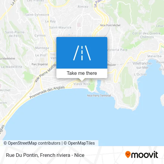 Rue Du Pontin map