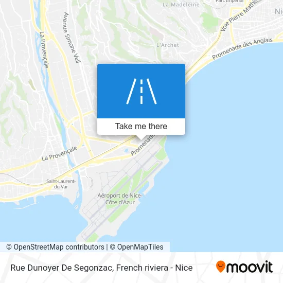 Rue Dunoyer De Segonzac map