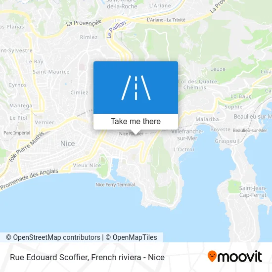 Rue Edouard Scoffier map