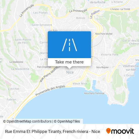 Rue Emma Et Philippe Tiranty map